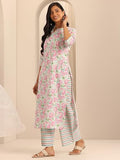 Libas Women'S Pure Cotton Kurta Set (36743_Off White Off White Xl