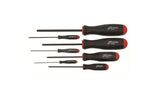 Bondhus 10687 Set of 7 Balldriver Screwdrivers, ProGuard Finish, sizes 1.275mm