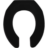 BEMIS 955SSCT 047 Commercial Heavy Duty Open Front Toilet Seat without Cover will Never Loosen & Reduce Callbacks, Round, Plast