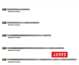 Jamps Premium Stainless Steel (Ss304) Self Locking Cable Ties/Zip Ties (400 Mm X 4.6 Mm, 100)