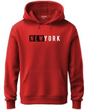 Adro Printed Cotton Hoodies For Men (H21-M-Nky-Rd_Red_L)