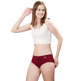 Trylo Riza Bliss Mid Waist Panty-Assorted Colour-Xl Pack-1,Plain,,B0DMLRRKGZ