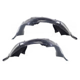 For Ford Mustang 2015 2016 2017 Fender Liner Driver and Passenger Side | Pair | Front | Coupe/Convertible | Made of PE Plastic |