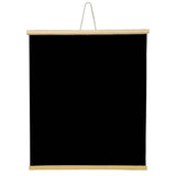 Ogweno 20x30 Inch RollUp Wooden Blackboard for Kids Wall Hanging Chalkboard for Home, School, Office Study & Teaching Writi