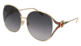 Gucci GG0225S001gold, Gold (1/Grey), 63