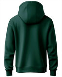Adro Men'S Cotton Neck Hooded Sweatshirt (H24-La-Grn_Green