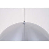 Living District Circa 1 Light Burnished Nickel Pendant