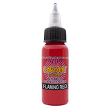 Radiant Colors Tattoo Ink Professional Tattooing Inks Fluid Vegan Pigments 1/2 oz Half Ounce Flaming Red