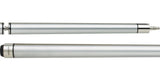 Action Hustler ACTBJ05 Silver 3 Piece Jump Break Pool/Billiards Cue Stick