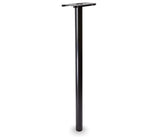 Architectural Mailboxes 7516B10 Pacifica InGround Steel Mailbox Post, Alloy Steel, One Size, Black