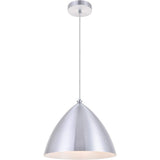 Living District Kenneth 1 Light Burnished Nickel Pendant