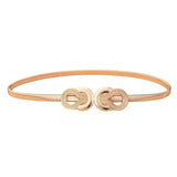 Fulaida WomenS Elastic Metal Waist Chain Belt Gold And Silver Stretch Fit Chain For Dresses And Tops