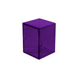 Ultra Pro 2 x Eclipse Purple Storage Boxes for Pok mon MTG, Baseball, Basketball, Football and Other Trading Cards or Board Gam