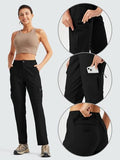 Toplot Womens Functional And Fashionable Cargo Pant (Women-Cargo-5224-Black-28),Black,28,B0DTF6GFSD