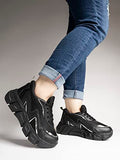 Shoetopia Girls S-6001 Black Casual Shoe - 8 Uk (Girls-S-6001-Black),Black,8,B0CRN7FP46