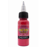 Radiant Colors Tattoo Ink Professional Tattooing Inks Fluid Vegan Pigments 1/2 oz Half Ounce Cherry