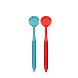 Age Ayurveda Nava Tongue Cleaner A Dual Sided Tongue Cleaner For Adults And Kids With Scraper & Massage Red & Blue (Pack Of 2)