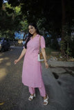Gosriki Women'S Cotton Blend Straight Printed Kurta With Pant (Pranati Baby Pink-Gs_Xxl_Baby Pink_Xx-Large),Baby Pink,2,B0F4927JXV