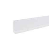 MD Building Products 75929 2.5Inch x 120Feet Dry Back Vinyl Wall Base, Flexible Dry Back Vinyl Trim with Toe Easy Install M