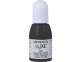 Tsukineko Memento Luxe Re-Inker for Stamp, Espresso Truffle