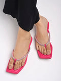 Shoetopia Women'S Sandal,Pink,6,B0CXJ5GKMZ