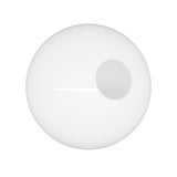 KastLite 20 White Acrylic Lamp Post Globe | Smooth Textured with 5.25 Neckless Opening | Manufactured in The USA