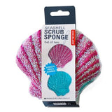 Kikkerland 2Pack Yellow Scrub Sponges