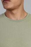 Fyltr Men'S Solid Fit Oversized T-Shirt (Fylss25Mts-303_Olive Pop,Olive Pop,Olive Pop,S
