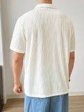 Leriya Fashion t Shirt for Men| White t Shirt for Men| Black Drop Shoulder t-Shirt for Men (Large, White)