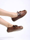 Shoetopia Women'S Block Heel Loafers Brown,Brown,8,B0CQJV6TH1