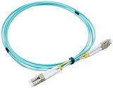 Addon 2M Lc To Lc Aqua Om3 Duplex Ofnr (RiserRated) Fiber Patch Cable