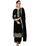 Libas Women'S Velvet Kurta Set (48789O_Green