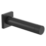 National Hardware N830526 Reed Door Stop, 3, Matte Black with Matte Black Tip, 1 Count (Pack of 1)
