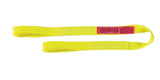 LiftAll LIF EE1601NFX5 Web Sling, Type 3, Nylon, 1inW, 5 ft.L, Yellow
