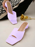 Shoetopia Girls Micro Purple Heeled Sandal - 3 Uk (Girls-Micro-Purple),Purple,3,B0CQK4NP7T