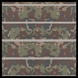 Hydro-Turf Two-Tone Brushed Sheet with self-Adhesive (Swamp Camo on Gray)