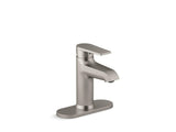 Kohler K-37892-4-BN Hint Single-Handle Bathroom Sink Faucet, Bathroom Faucets, 1.2 GPM, Vibrant Brushed Nickel