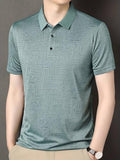 Toplot T Shirt For Men || Men Casual T-Shirt || Regular Fit || Printed Polo (Printed-Polo-5218-Green-Grey-L),Green-Grey,,B0FD8J48JY