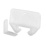 PrimeLine R 7224 Drawer Track Guide and Glides, White Polyethylene (2 Pack)