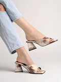 Shoetopia Girls Heel-1213 Brown Heeled Sandal - 2 Uk (Girls-Heel-1213-Brown),Brown,2,B0CQK4264F