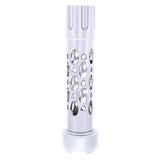 United Pacific 70785 Chrome Threadon Austin 9/10 Speed Gearshift Knob With Adapter Vertical