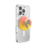 PopSockets Round Phone Grip Compatible with MagSafe, Adapter Ring Included, Phone Holder, Wireless Charging Compatible, Throne o