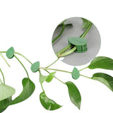 Digsmorden Mall Climbing Plants Wall Fixture Leaf Shaped Clips, Vines Traction Plant Straightener (Pack Of 10)