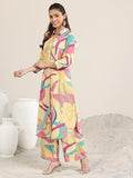 Libas Women'S Viscose Co-Ords Set (400002O_Multi