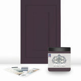 ALL-IN-ONE Paint, Famous, 8oz Sample - Durable cabinet and furniture paint. Built in primer and top coat, no sanding needed. Inc