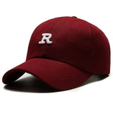 Embroidered Baseball Cap For Women Men Breathable Quick Dry Mesh Sun Hat Unisex Cotton Cap Outdoor Everyday Wear | Freesize (Red