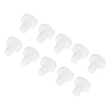 MECCANIXITY High Temp Silicone Plug Mount Dia 4.5mm/0.2 t Shaped Solid Rubber Stopper Hole Plugs for Coating Plating Waterproof