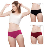 Trylo Riza Bliss Mid Waist Panty-Assorted Colour-Xl Pack-1,Plain,,B0DMLRRKGZ