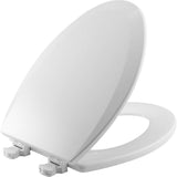 Bemis 1500EC 390 LiftOff Wood Elongated Toilet Seat, Cotton White (Pack of 1)