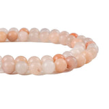Malahill Gemstone Beads for Jewelry Making, Sold per Bag 5 Strands Inside, Pink Aventurine 10mm